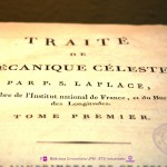 Laplace, Pierre-Simon, Marquis de (1749 - 1827) Traité de mécanique céleste.