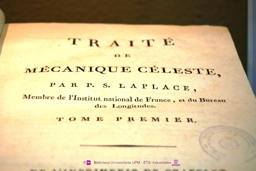 Laplace, Pierre-Simon, Marquis de (1749 - 1827) Traité de mécanique céleste.