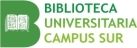 Logo Biblioteca Universitaria Campus Sur