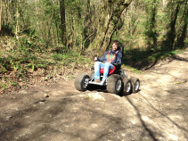 Hexhog all terrain wheelchair