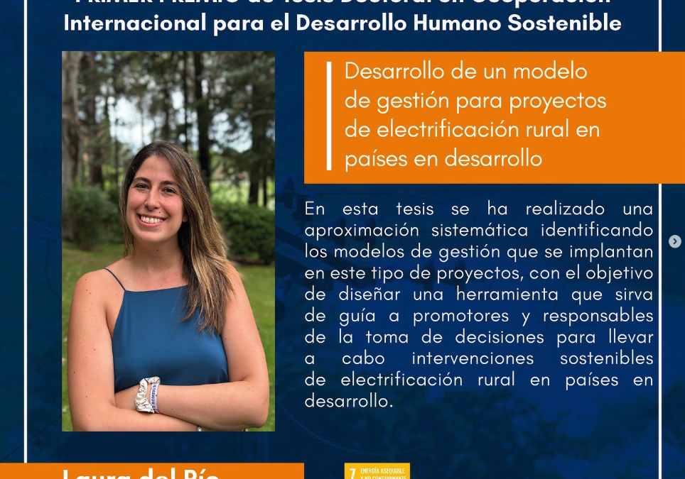 II CALL OF THE POLYTECHNIC UNIVERSITY OF MADRID FOR DOCTORAL THESIS PRIZES FOR SUSTAINABLE HUMAN DEVELOPMENT