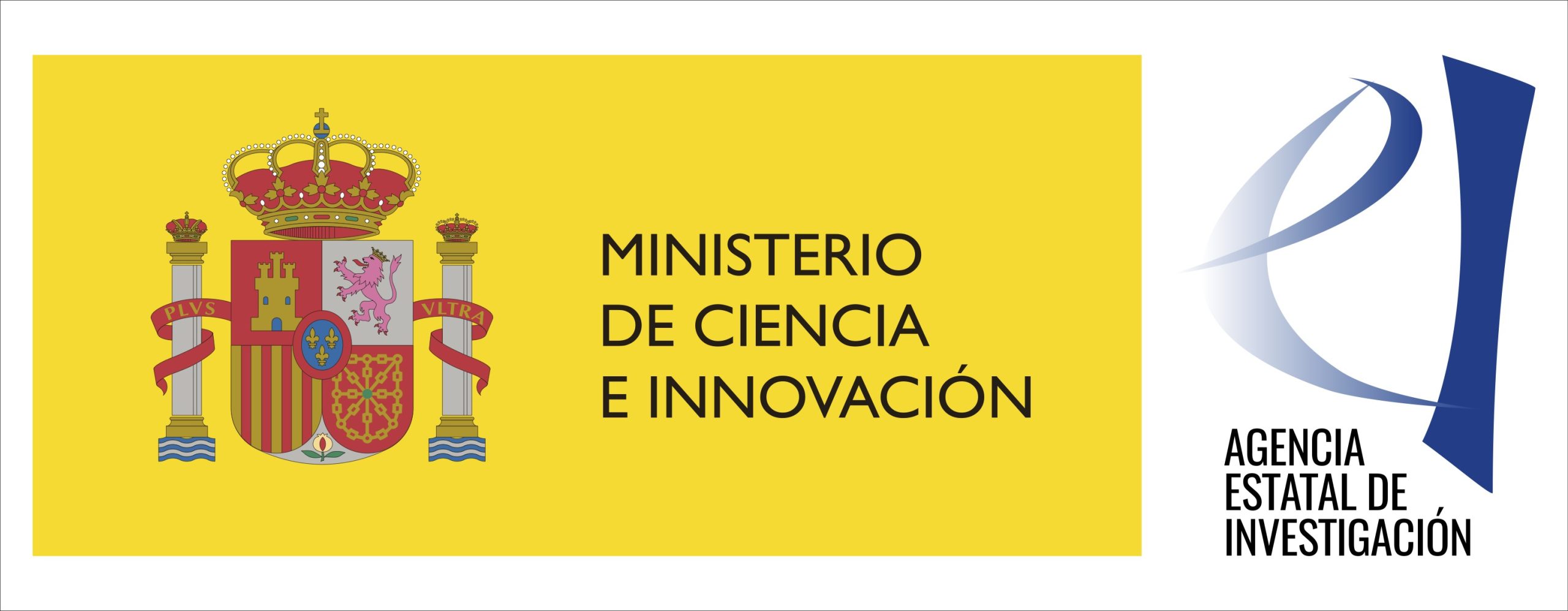 Logotipo del Ministerio de Ciencia e Innovación y la Agencia Estatal de Investigación