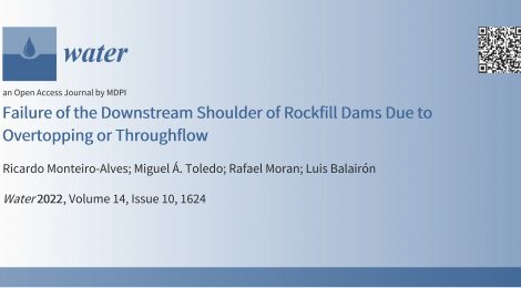 Failure of the Downstream Shoulder of Rockfill Dams Due to Overtopping or Throughflow