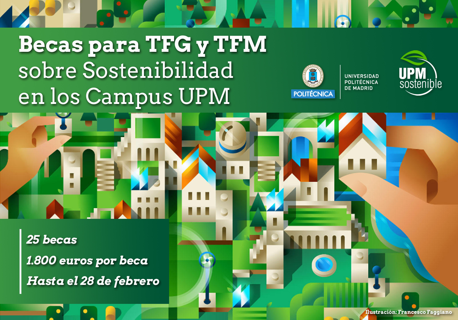 Becas para TFG y TFM sobre sostenibilidad