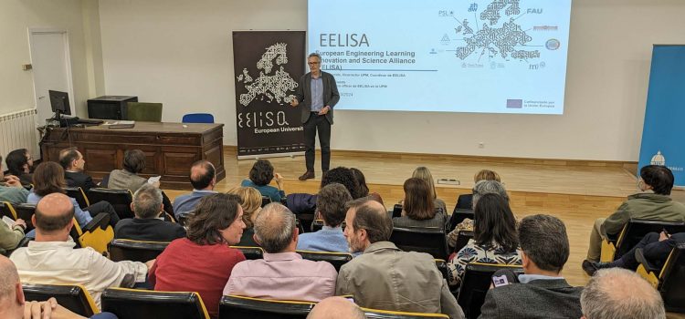 Lleno en la primera sesión informativa de EELISA para el personal de la ETSII