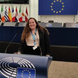 PAULA GARCÍA: “Los jóvenes no somos la generación del futuro, somos la voz que ha de ser tenida en cuenta en el presente”