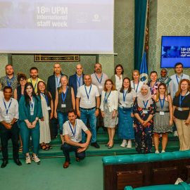 Miembros de EELISA participan en la 18ª International Staff Week de la UPM para fomentar la implicación del PTGAS en la alianza