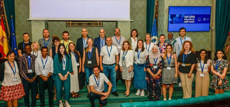 Miembros de EELISA participan en la 18ª International Staff Week de la UPM para fomentar la implicación del PTGAS en la alianza