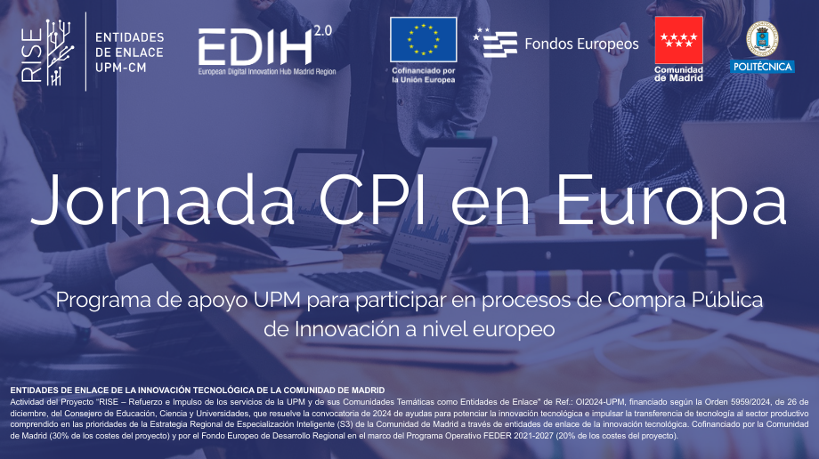 Jornada CPI en Europa: Oportunidades para participar