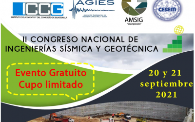 La Dra. M. Belén Benito se presentará en el II Congreso de Ingeniería Sísmica y Geotecnia del Instituto del Cemento y del Concreto de Guatemala