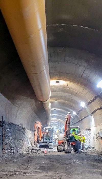 Academic field trip to the extension of line 3,  Metro Madrid (2023)