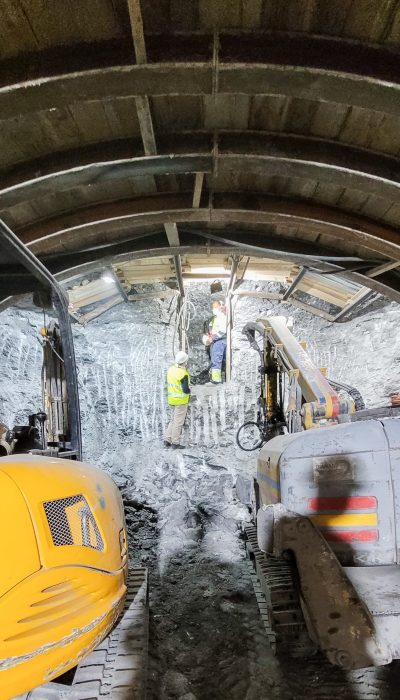 Academic field trip to the extension of line 3,  Metro Madrid (2023)