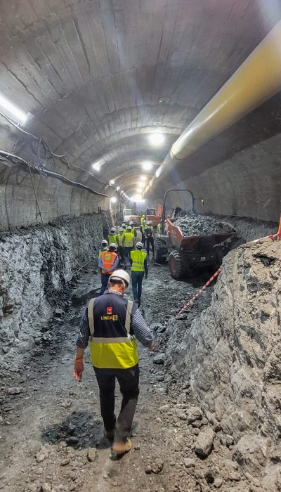 Academic field trip to the extension of line 3,  Metro Madrid (2023)