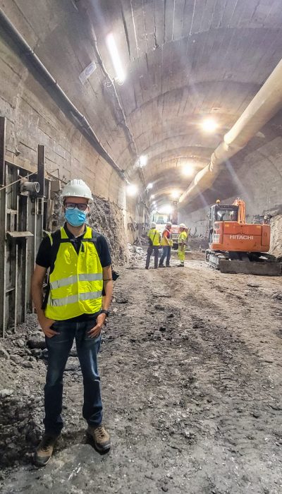 Academic field trip to the extension of line 3,  Metro Madrid (2023)