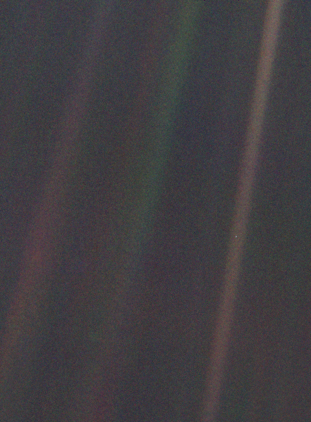 Pale blue dot