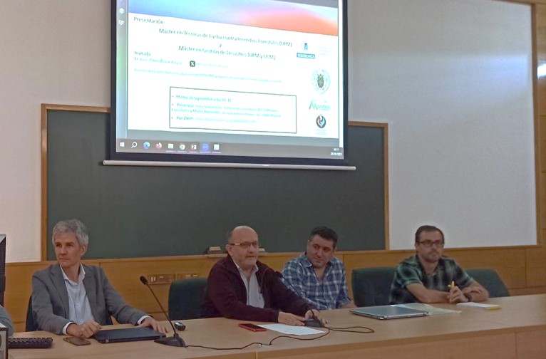 Presentación del Máster de Lucha contra Incendios Forestales del curso 23/24