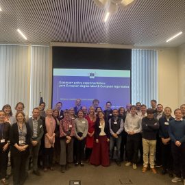 JEDI, present at the Policy Experimentation on the Joint European Degree Label organized by the European Commission