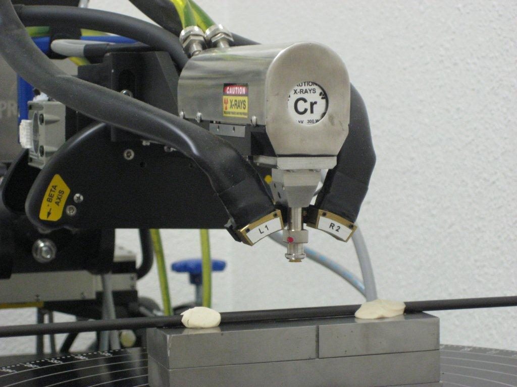 Equipo de medida de tensiones residuales Proto iXRD