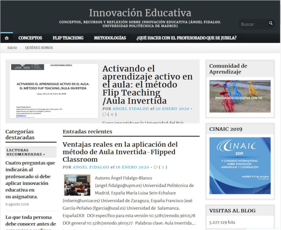 blog de innovación educativa