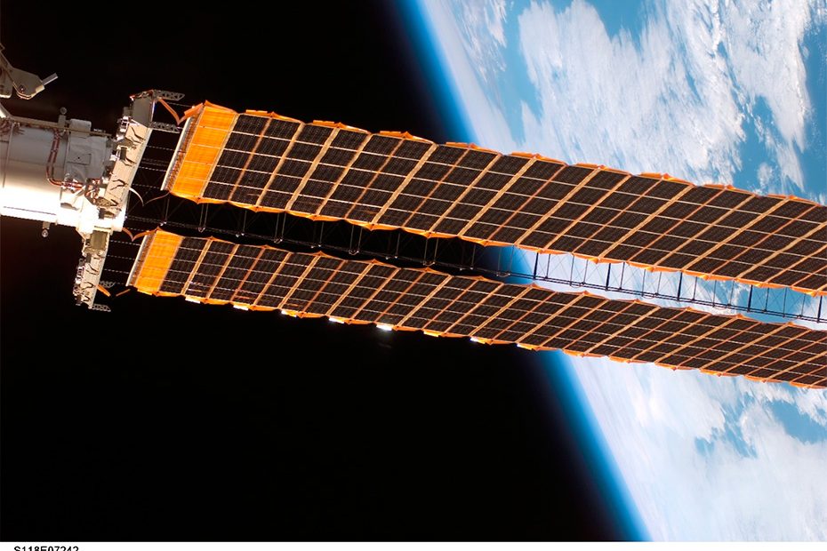 generador fotovoltaico estacion espacial internacional