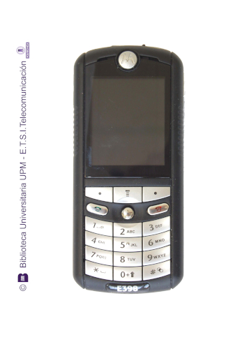 Motorola. Modelo: E398