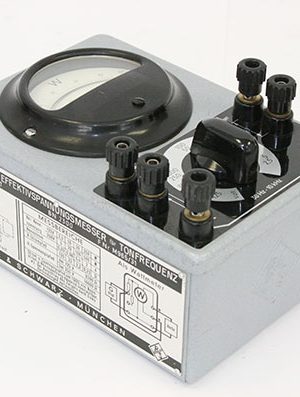 Voltímetro y vatímetro de frecuencia vocal Rohde & Schwarz 2500 [00.049]