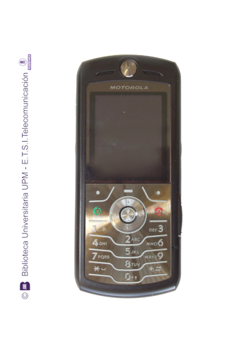 Teléfono móvil Motorola SLVRL7