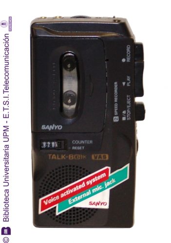 Dictáfono de microcasete Sanyo