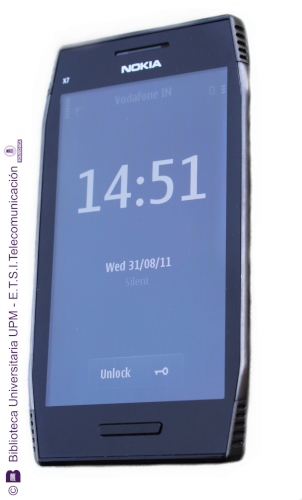 Teléfono móvil Nokia X7