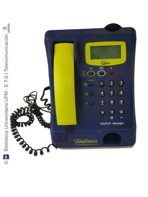 Teléfono de monedas Thomson Teletup mensajes