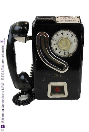 Teléfono de monedas Standard Eléctrica 5536A