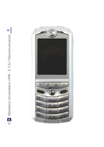 Teléfono móvil Motorola ROKR E1