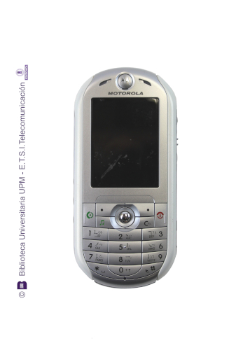 Teléfono móvil Motorola ROKR E2