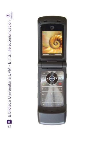 Teléfono móvil Motorola W510