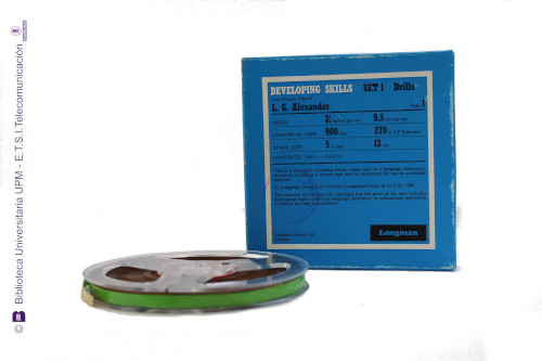 Bobina de cinta magnética de 5”