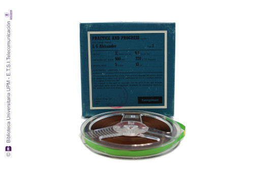 Bobina de cinta magnética de 5"