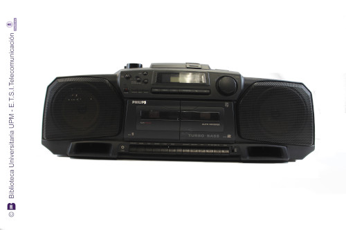 Radiocasete y reproductor de CD Philips Z 8304 Turbo Bass