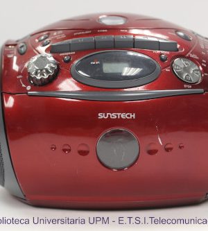 Radiocasete reproductor de CD Sunstech CX-M57
