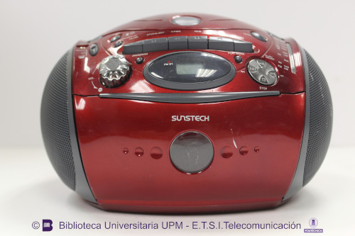 Radiocasete reproductor de CD Sunstech CX-M57