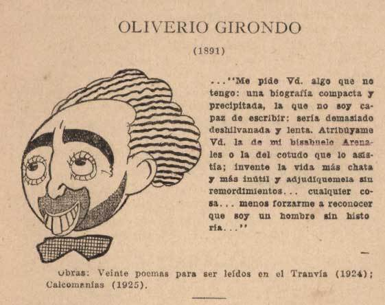 Entrada Oliverio Girondo