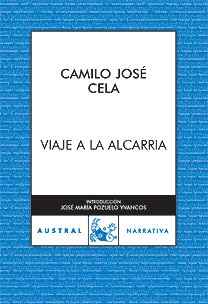 Cubierta de Viaje a la Alcarria, Camilo José Cela