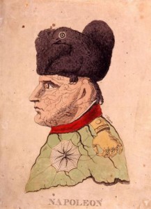 Caricatura de Napoleón