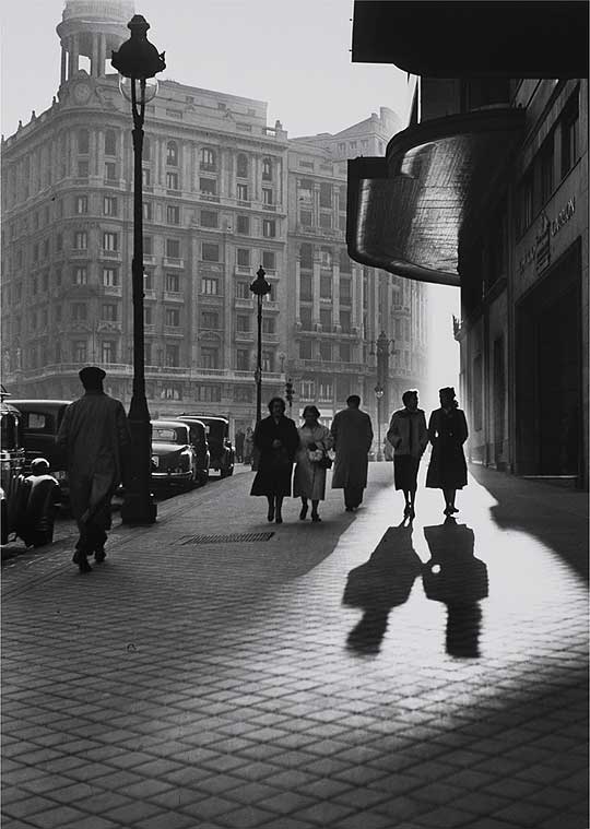 Gran Vía. Madrid. 1953