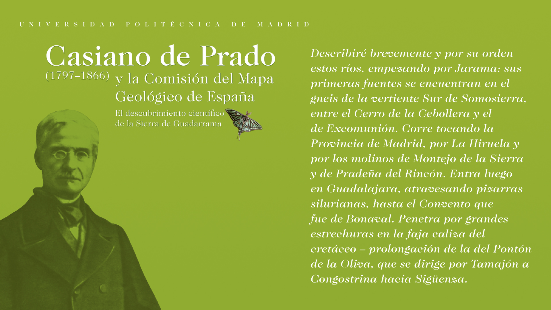 Exposición: Casiano de Prado (1797-1866) y la comisión del Mapa Geológico de España. El descubrimiento científico de la Sierra de Guadarrama