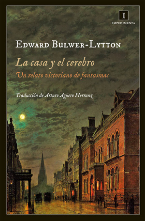 Cubierta de La casa y el cerebro, Edward Bulwer-Lytton