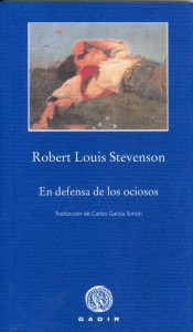 Cubierta de En defensa de los Ociosos, Robert Louis Stevenson