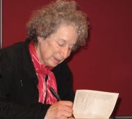 Fotografía de Margaret Atwood tomada en el 2009 en la Casa de la Literatura de Múnich