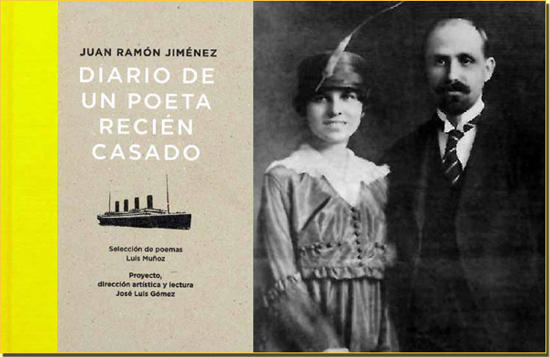 Cubierta de Diario de un poeta recién casado. Juan Ramón Jiménez