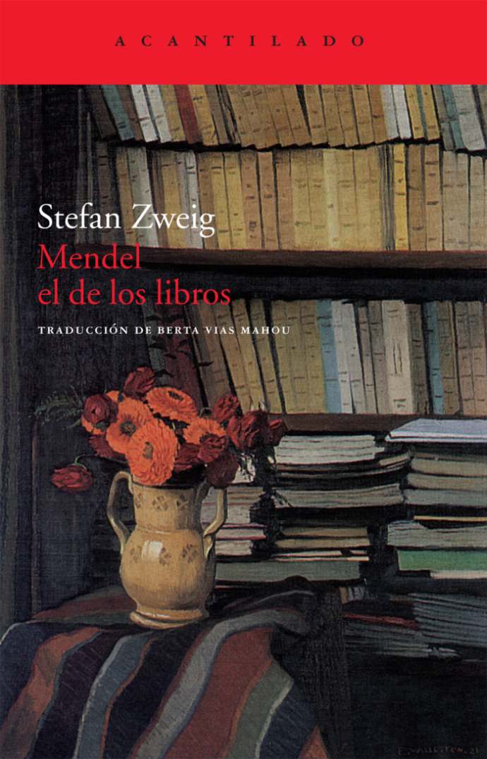 Cubierta de Mendel el de los libros, Stefan Zweig