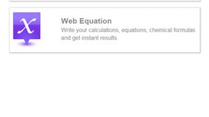 web equation